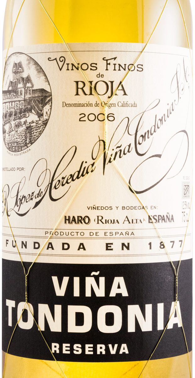 2006 López de Heredia Viña Tondonia Reserva branco