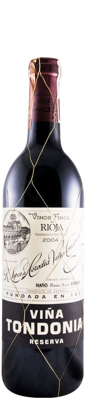 2004 López de Heredia Viña Tondonia Reserva tinto