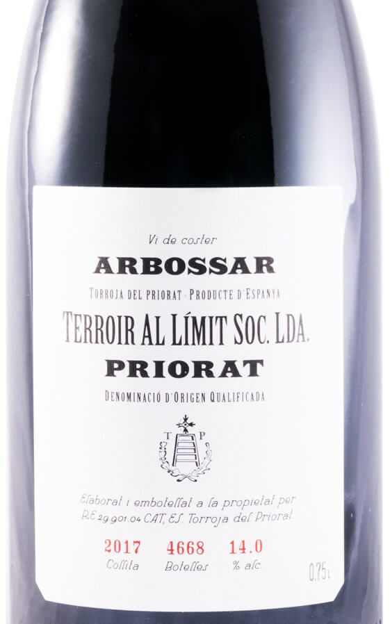 2017 Terroir al Límit Arbossar Priorat red