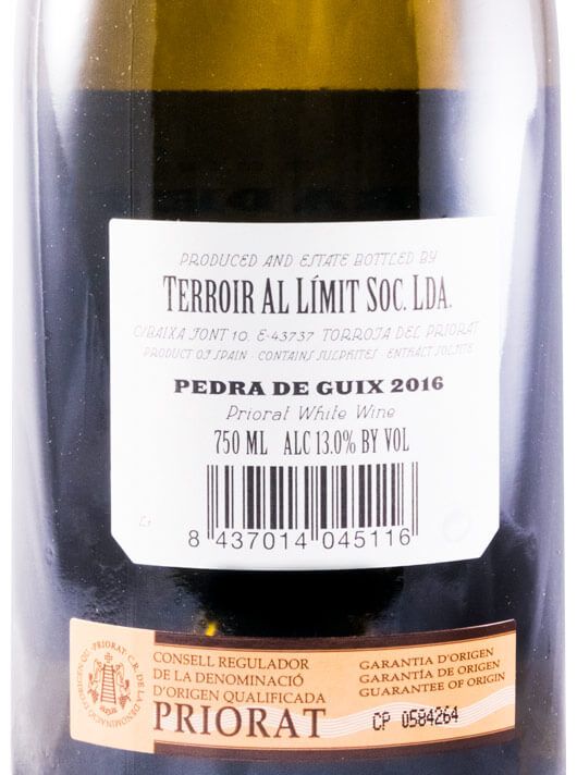 2016 Terroir al Límit Pedra de Guix Priorat white