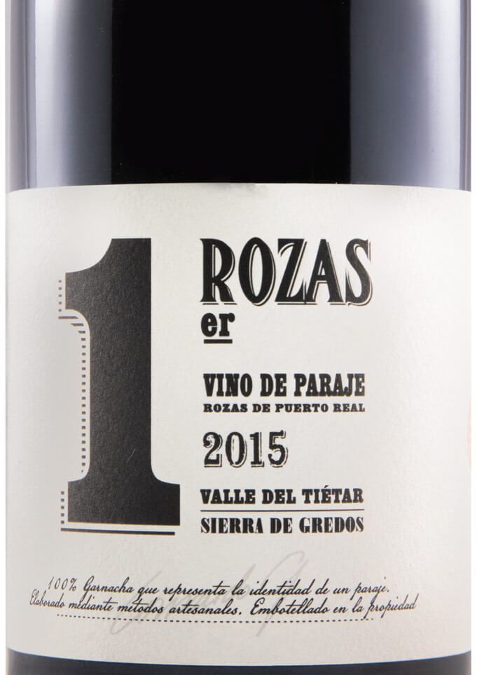 2015 Comando G Rozas Primer Vinos de Madrid red