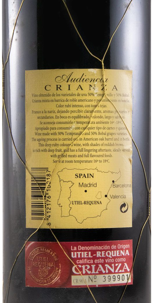 1999 Audiencia Crianza Utiel-Requena tinto