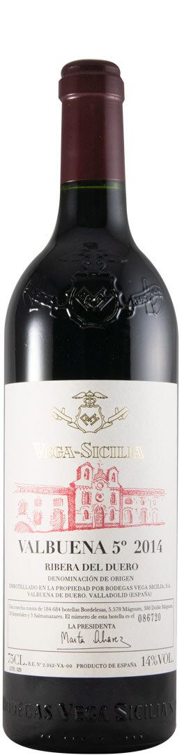 2014 Vega-Sicilia Valbuena 5º Ribera del Duero tinto