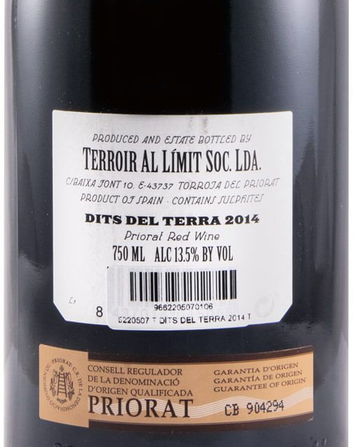 2014 Terroir al Límit Dits del Terra Priorat tinto