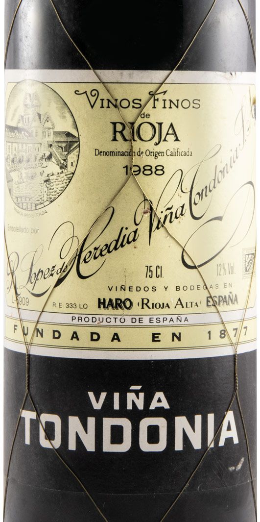 1988 López de Heredia Viña Tondonia tinto
