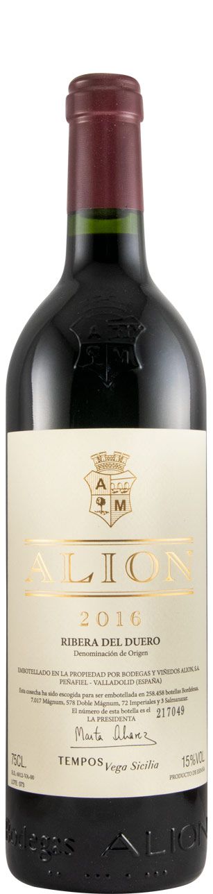 2016 Alión Cosecha Ribera del Duero tinto