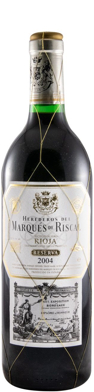 2004 Marqués de Riscal Reserva Rioja red