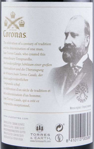 2017 Torres Coronas Crianza red