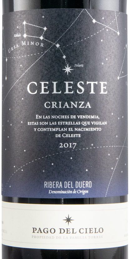 2017 Torres Celeste Crianza red