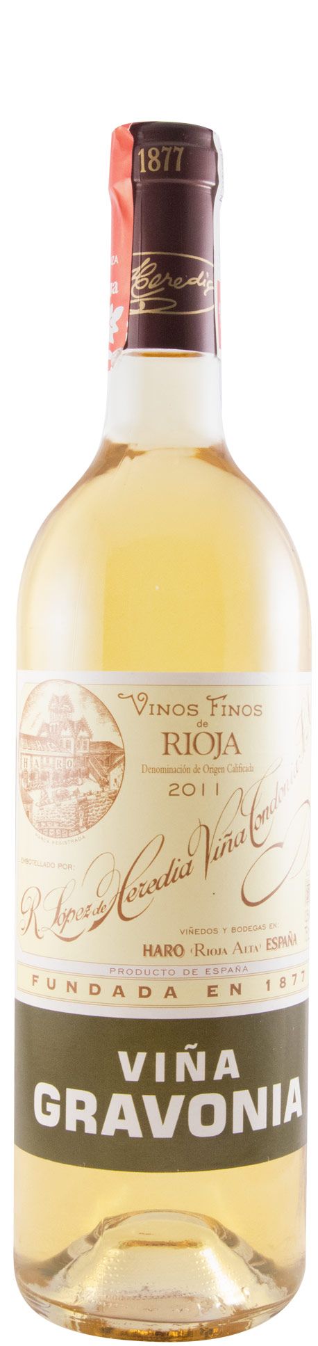 2011 López de Heredia Viña Gravonia Crianza branco