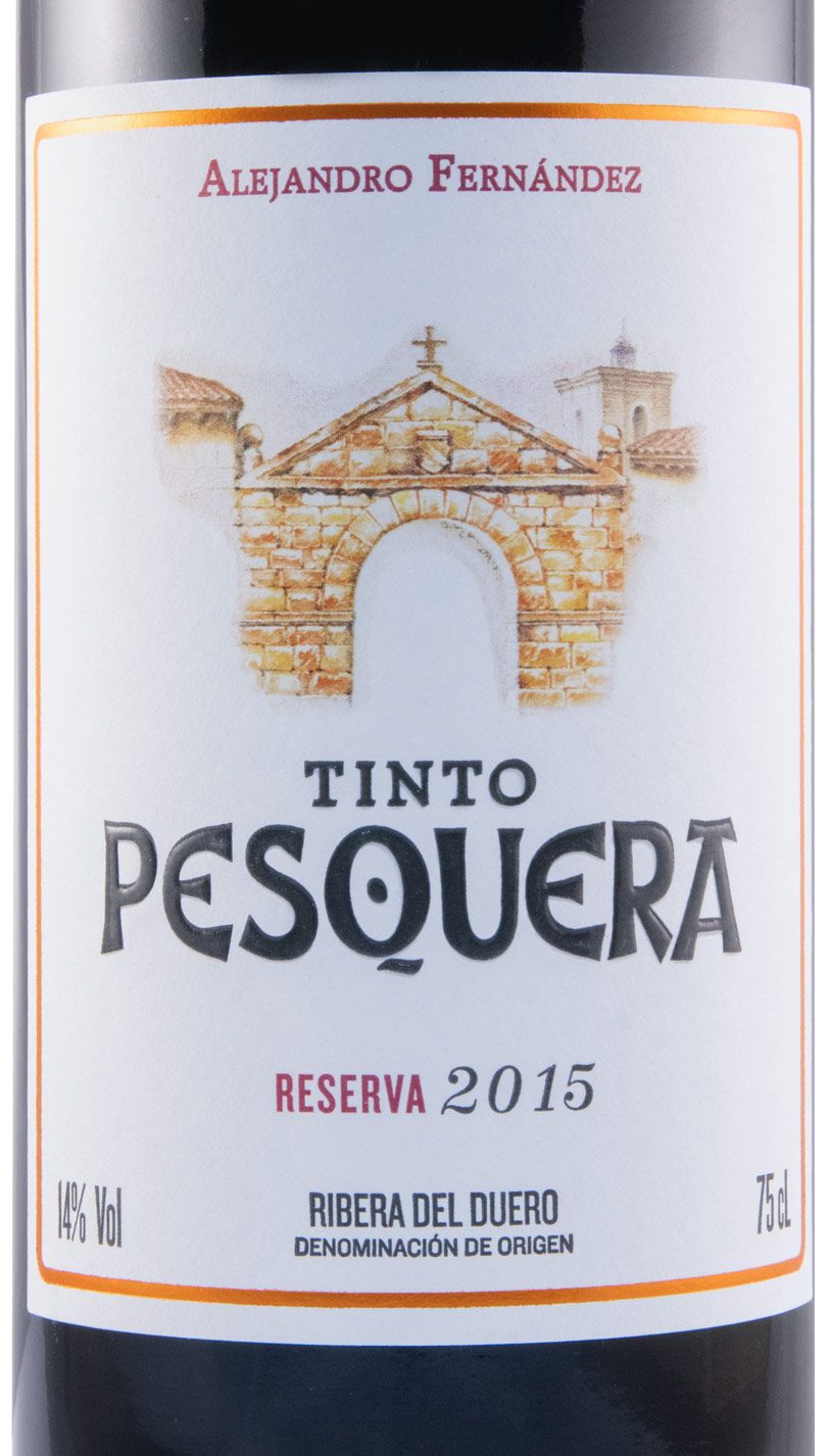 2015 Pesquera Reserva Ribera del Duero red
