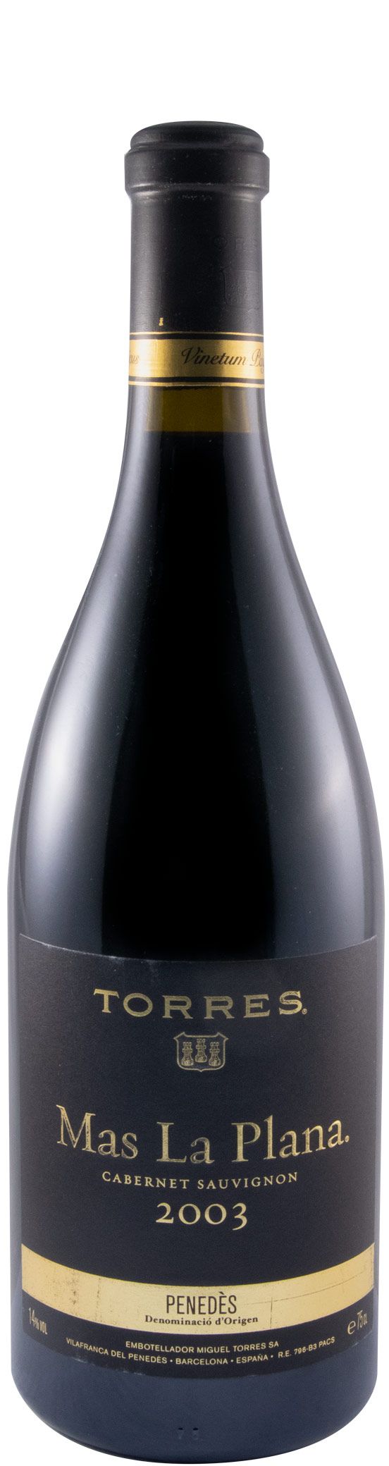 2003 Torres Mas La Plana Penedès red