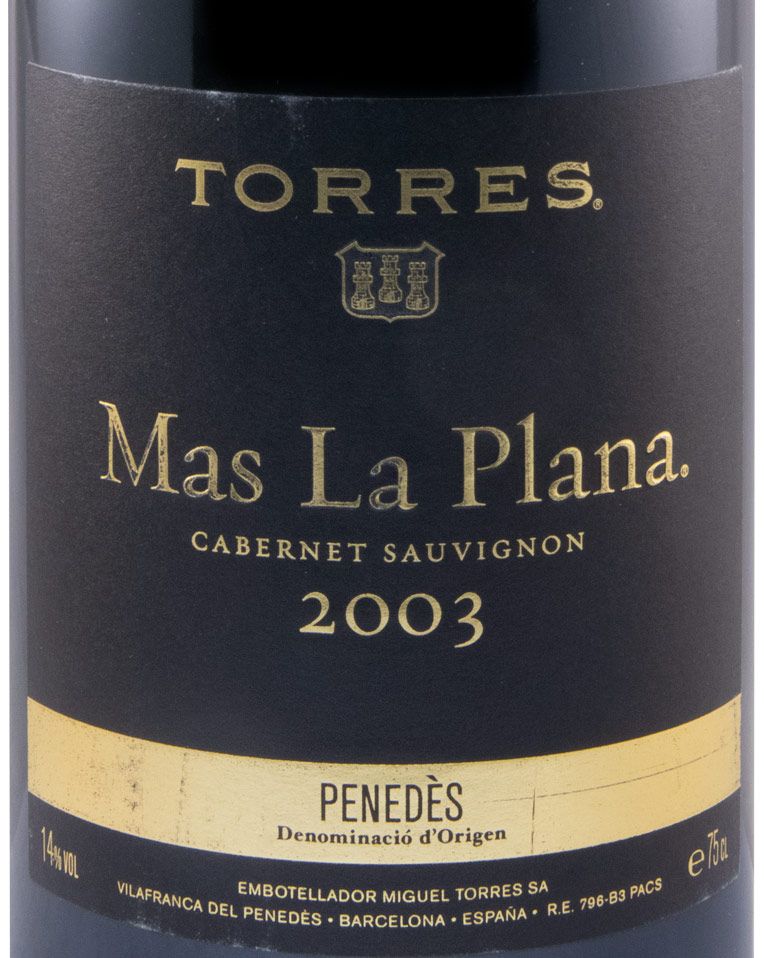 2003 Torres Mas La Plana Penedès red