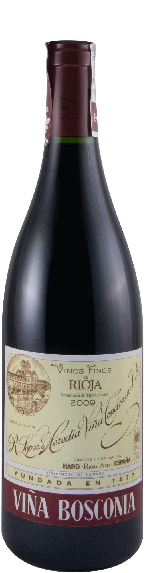 2009 López de Heredia Viña Bosconia Reserva red