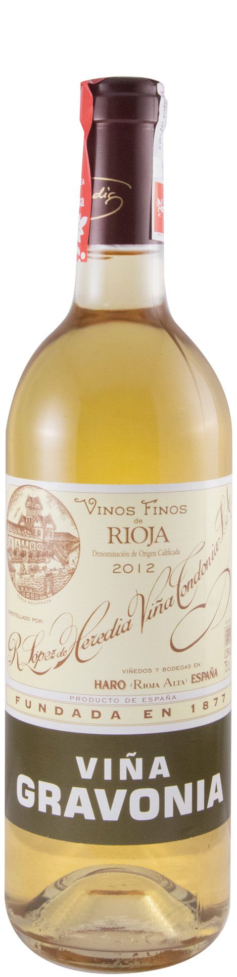 2012 López de Heredia Viña Gravonia Crianza branco