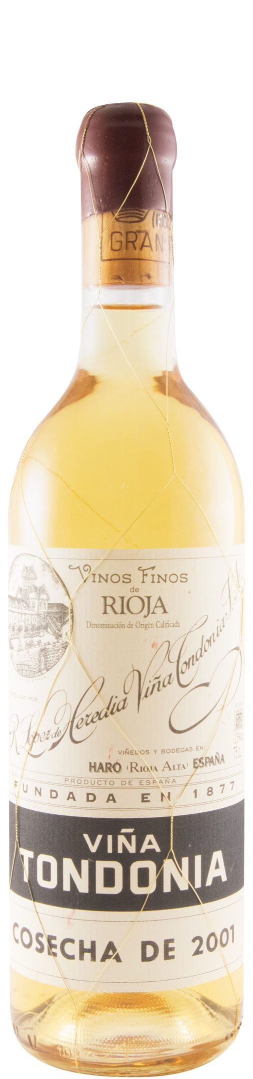 2001 López de Heredia Viña Tondonia Gran Reserva white