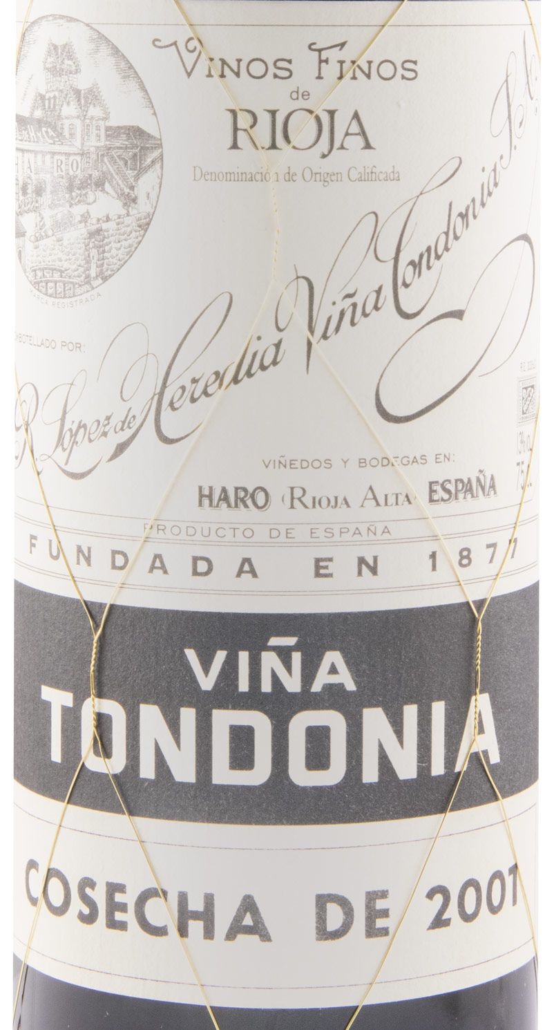2001 López de Heredia Viña Tondonia Gran Reserva tinto