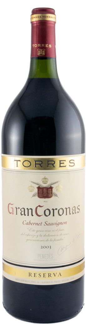 2003 Torres Gran Coronas Reserva Cabernet Sauvignon red 1.5L