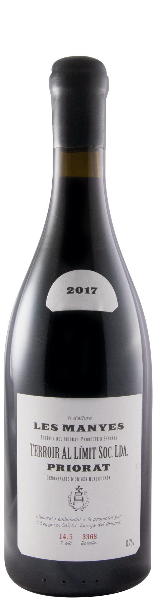 2017 Terroir al Límit Les Manyes Priorat red