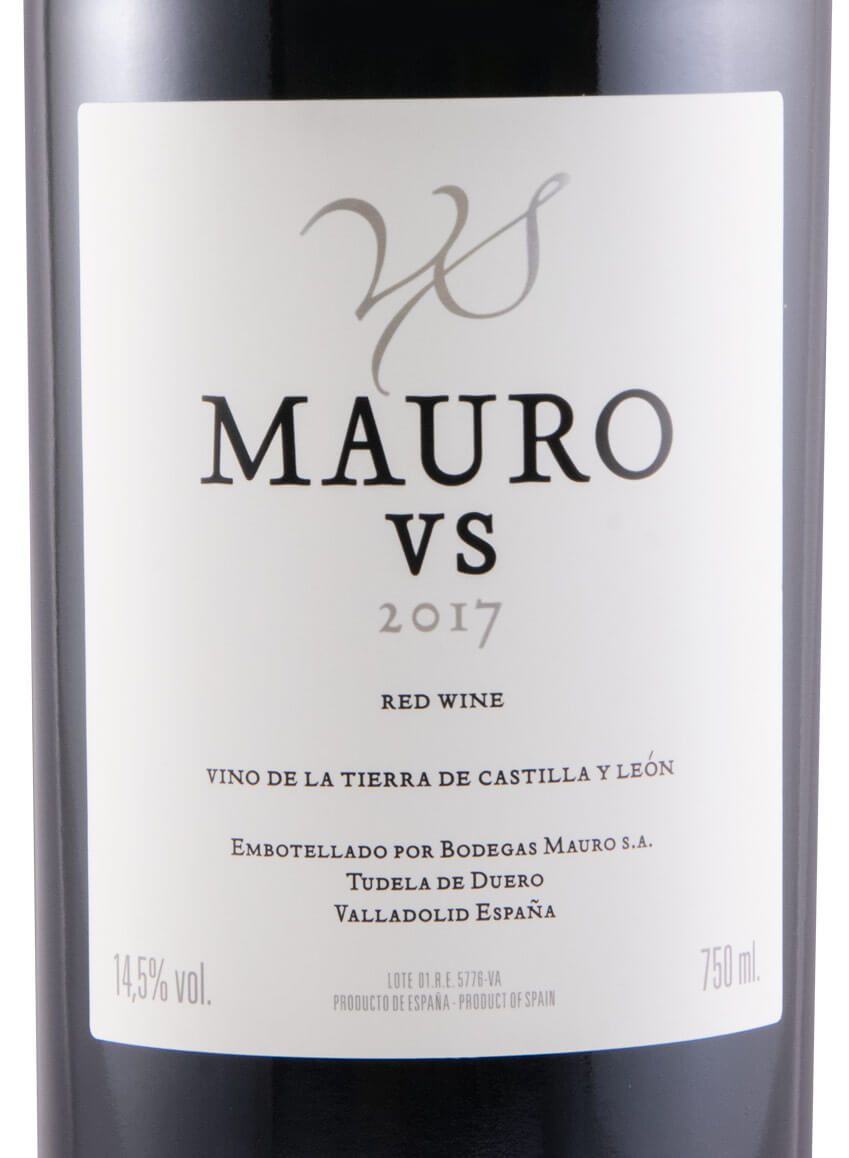 2017 Bodegas Mauro VS Castilla y León biológico tinto