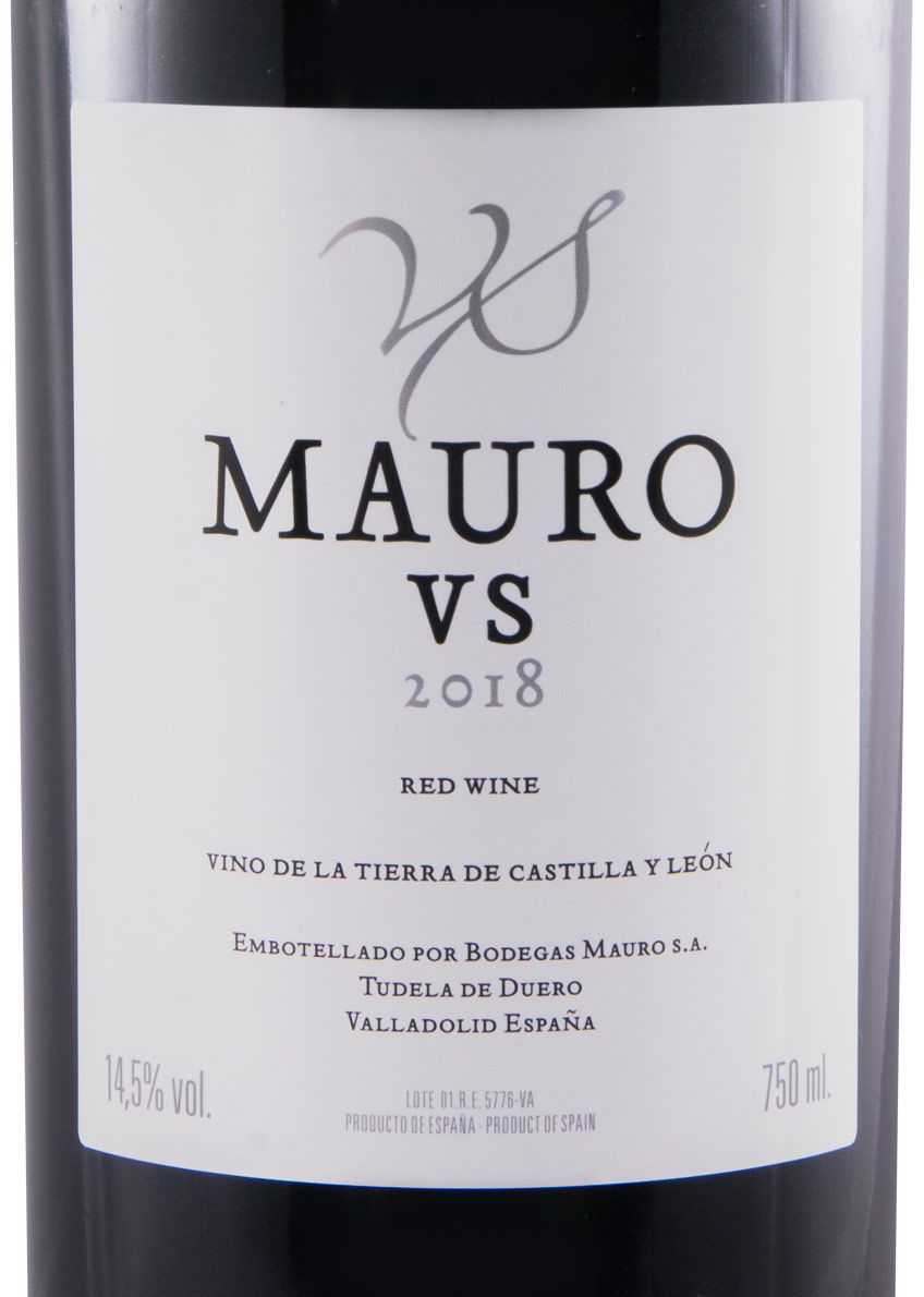 2018 Bodegas Mauro VS Castilla y León biológico tinto