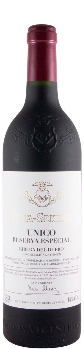 Vega-Sicilia Unico Reserva Especial Ribera del Duero 2019 Release tinto