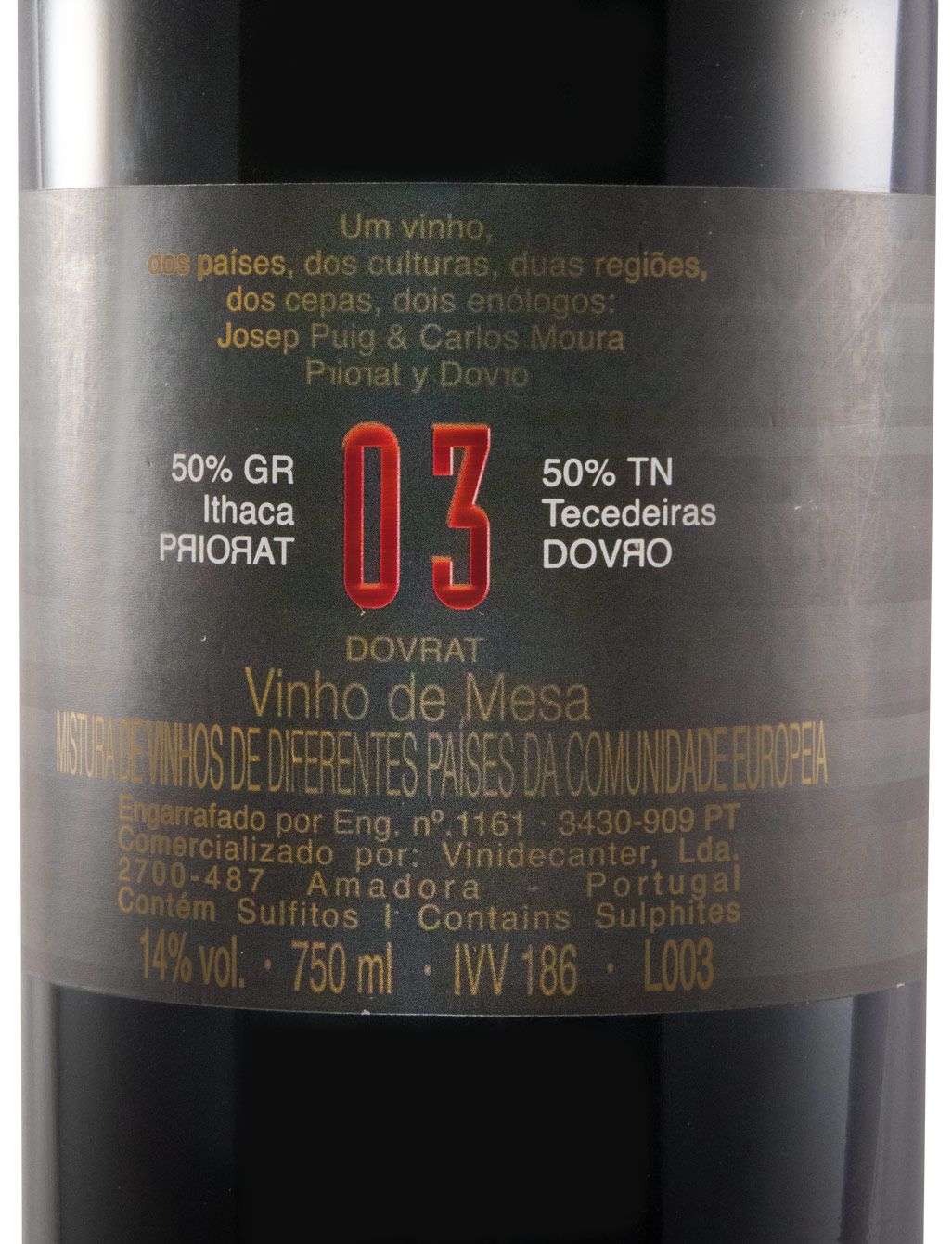 2003 Dovrat Priorat + Douro red