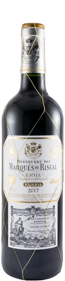 2017 Marqués de Riscal Reserva Rioja red