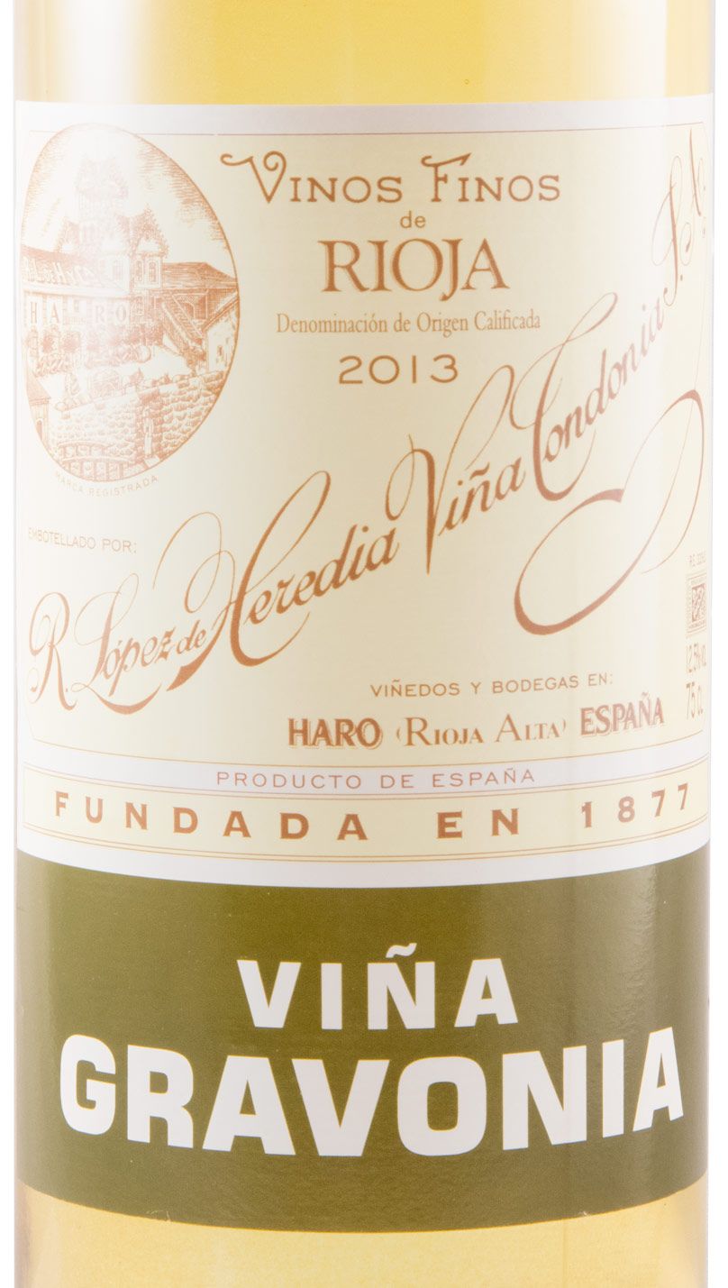 2013 López de Heredia Viña Gravonia Crianza Rioja white