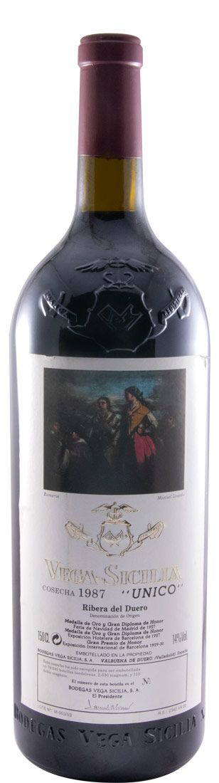 1987 Vega-Sicilia Unico Ribera del Duero red 1.5L