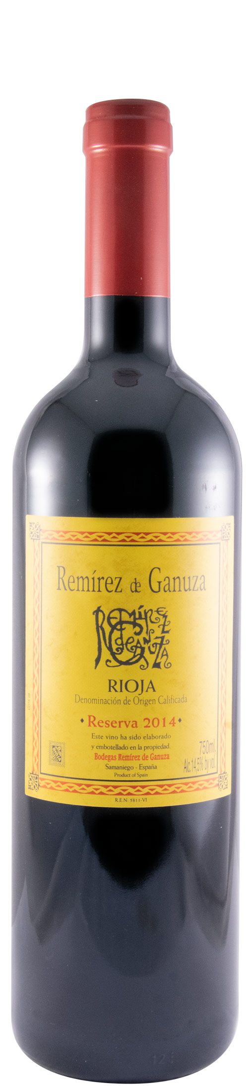 2014 Remírez de Ganuza Reserva Rioja tinto