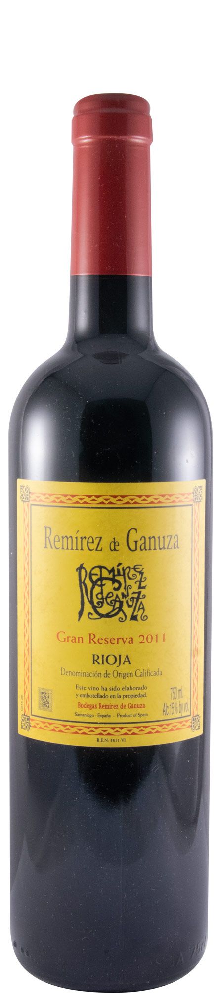 2011 Remírez de Ganuza Gran Reserva Rioja tinto