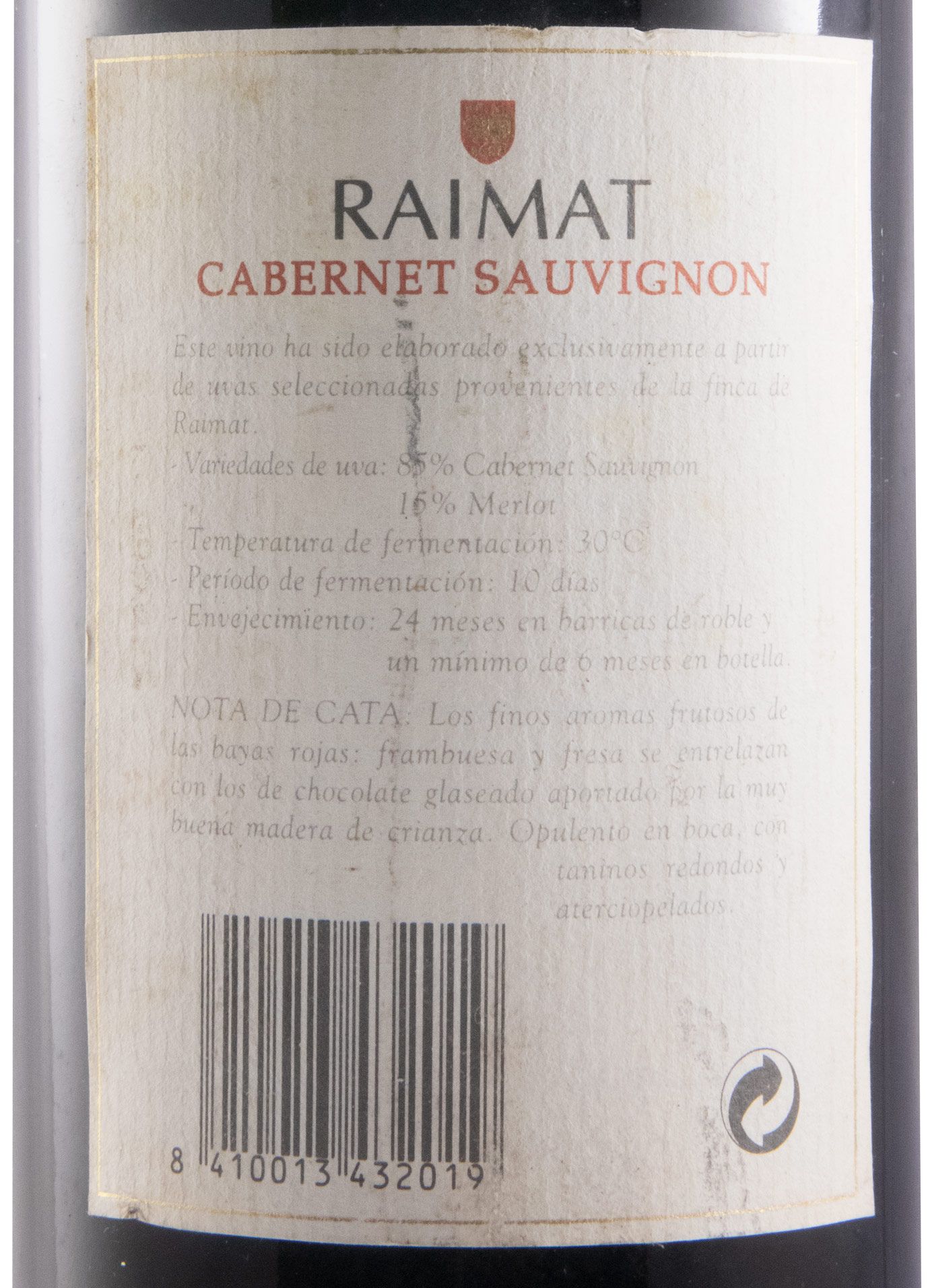 2000 Raimat Costers del Segre red