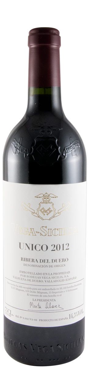 2012 Vega-Sicilia Unico Ribera del Duero tinto