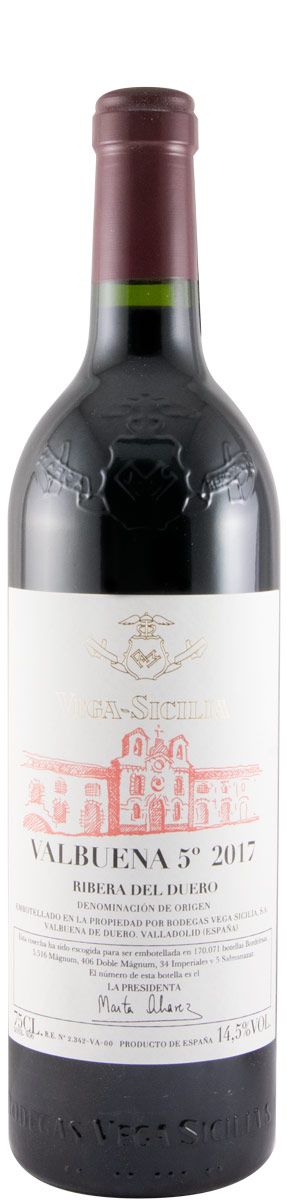 2017 Vega-Sicilia Valbuena 5º Ribera del Duero tinto