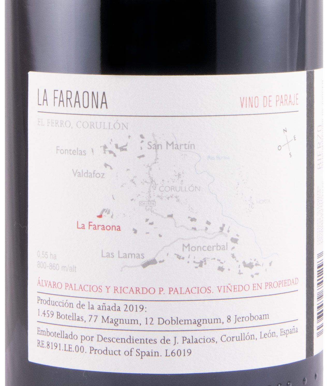 2019 Descendientes de J. Palacios La Faraona Bierzo tinto