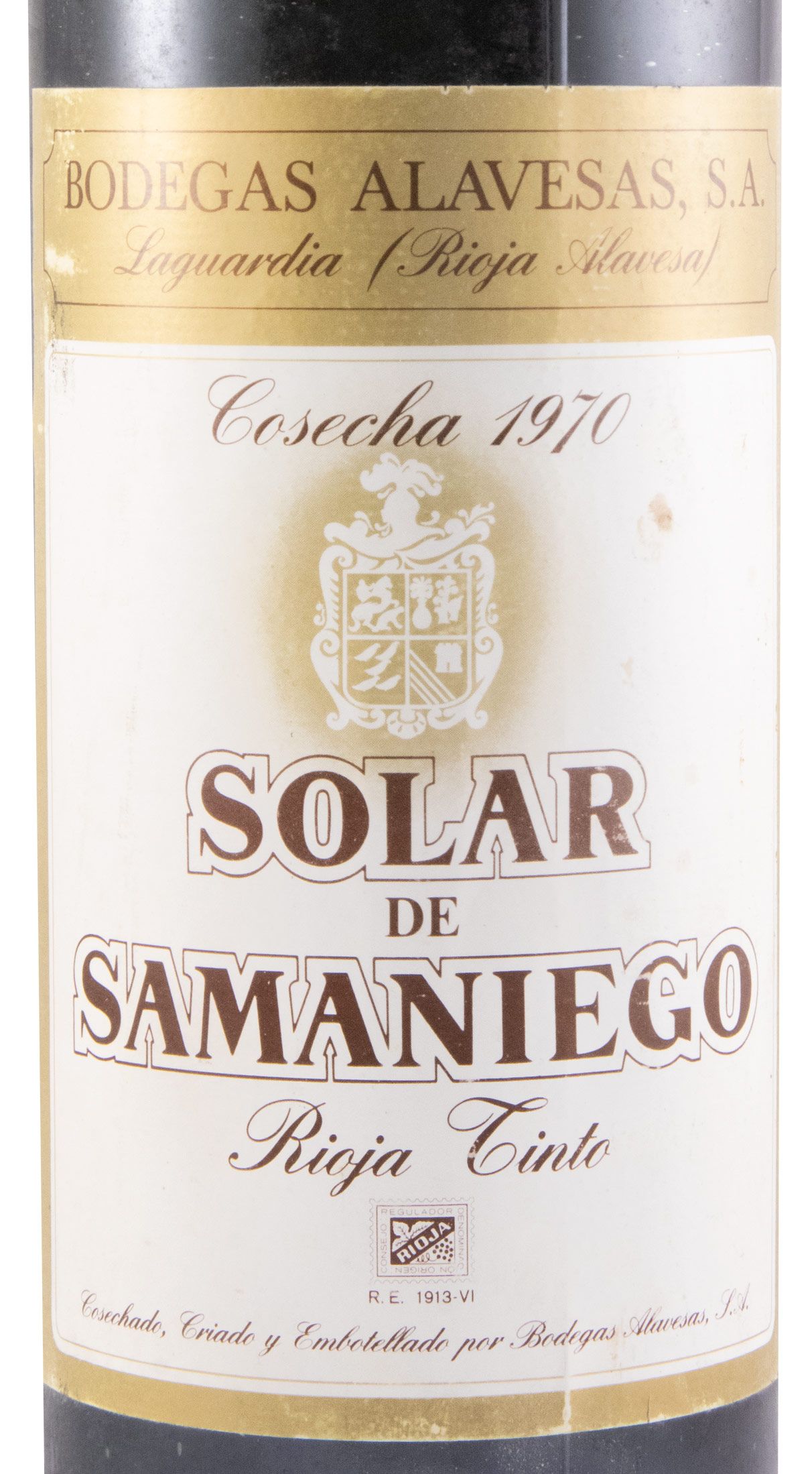 1970 Solar de Samaniego Rioja red