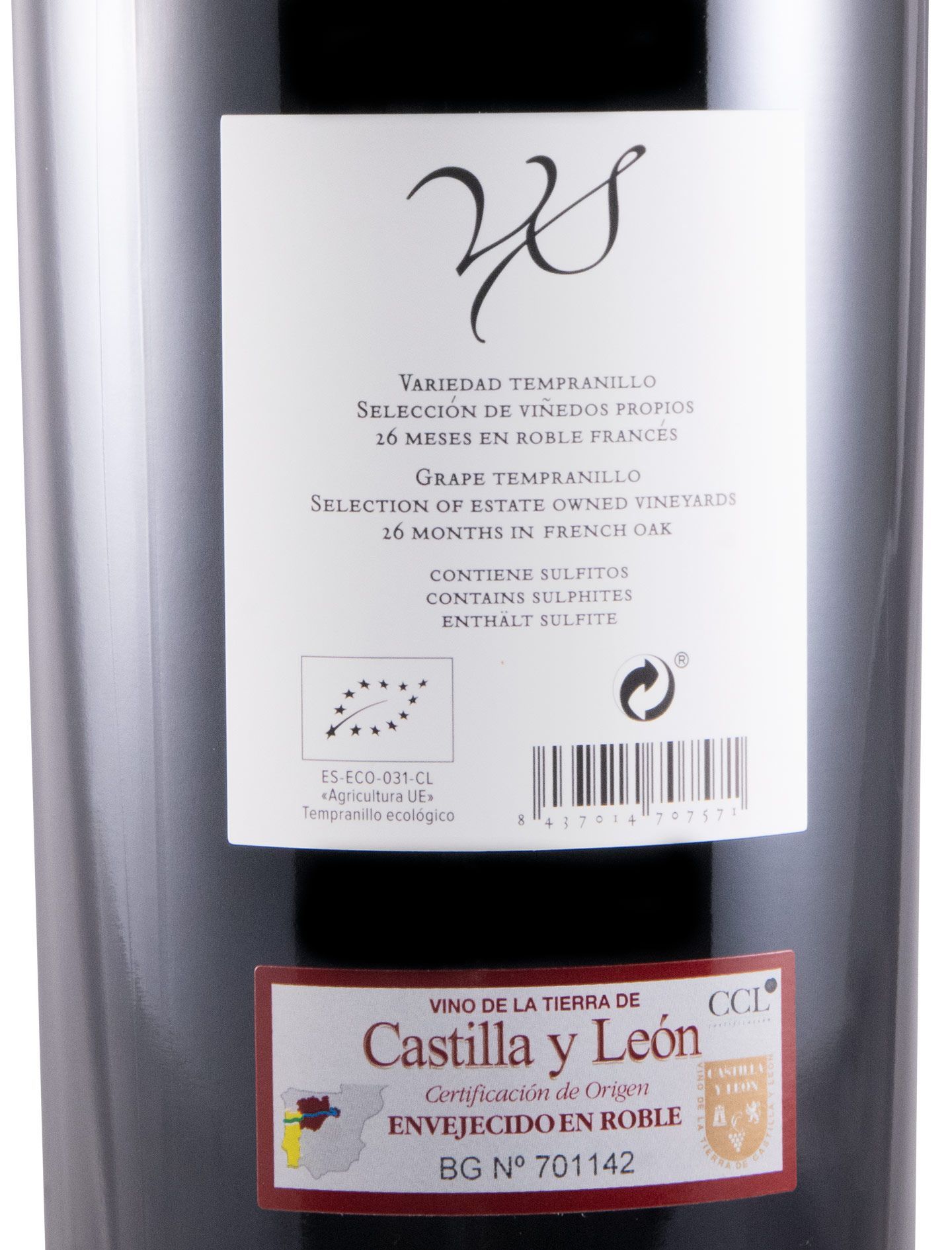 2020 Bodegas Mauro VS Castilla y León biológico tinto 1,5L