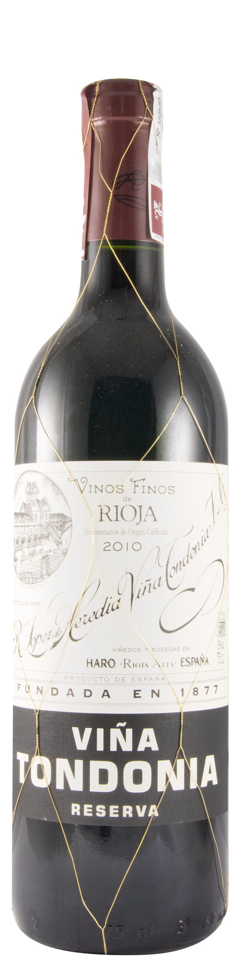 2010 López de Heredia Viña Tondonia Reserva red