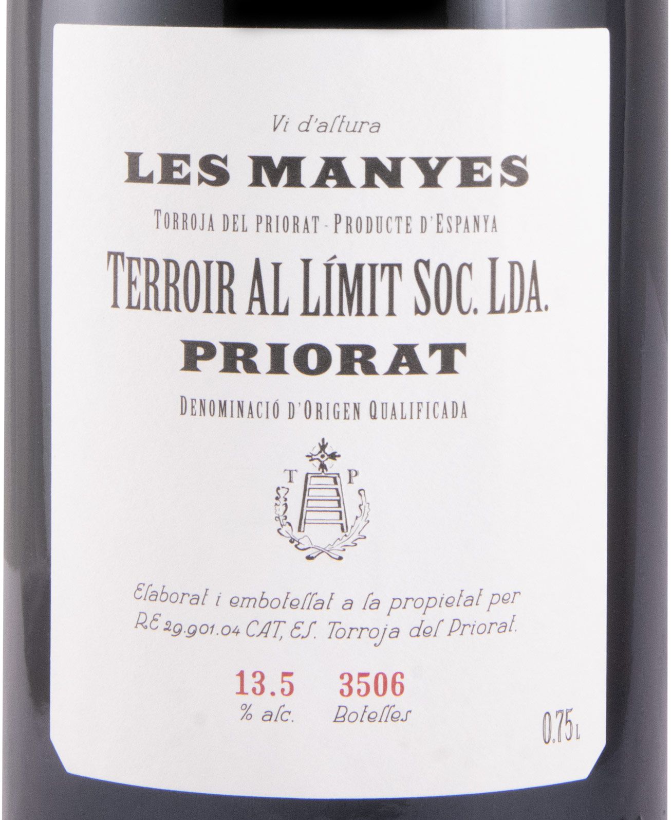 2021 Terroir al Límit Les Manyes Priorat tinto