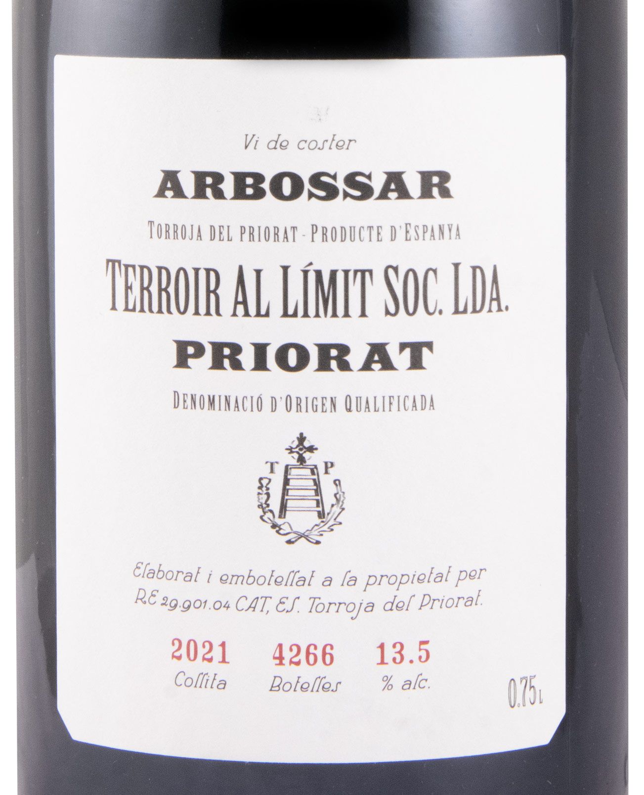 2021 Terroir al Límit Arbossar Priorat tinto