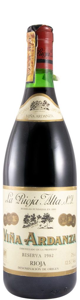 1982 La Rioja Alta Viña Ardanza Reserva red