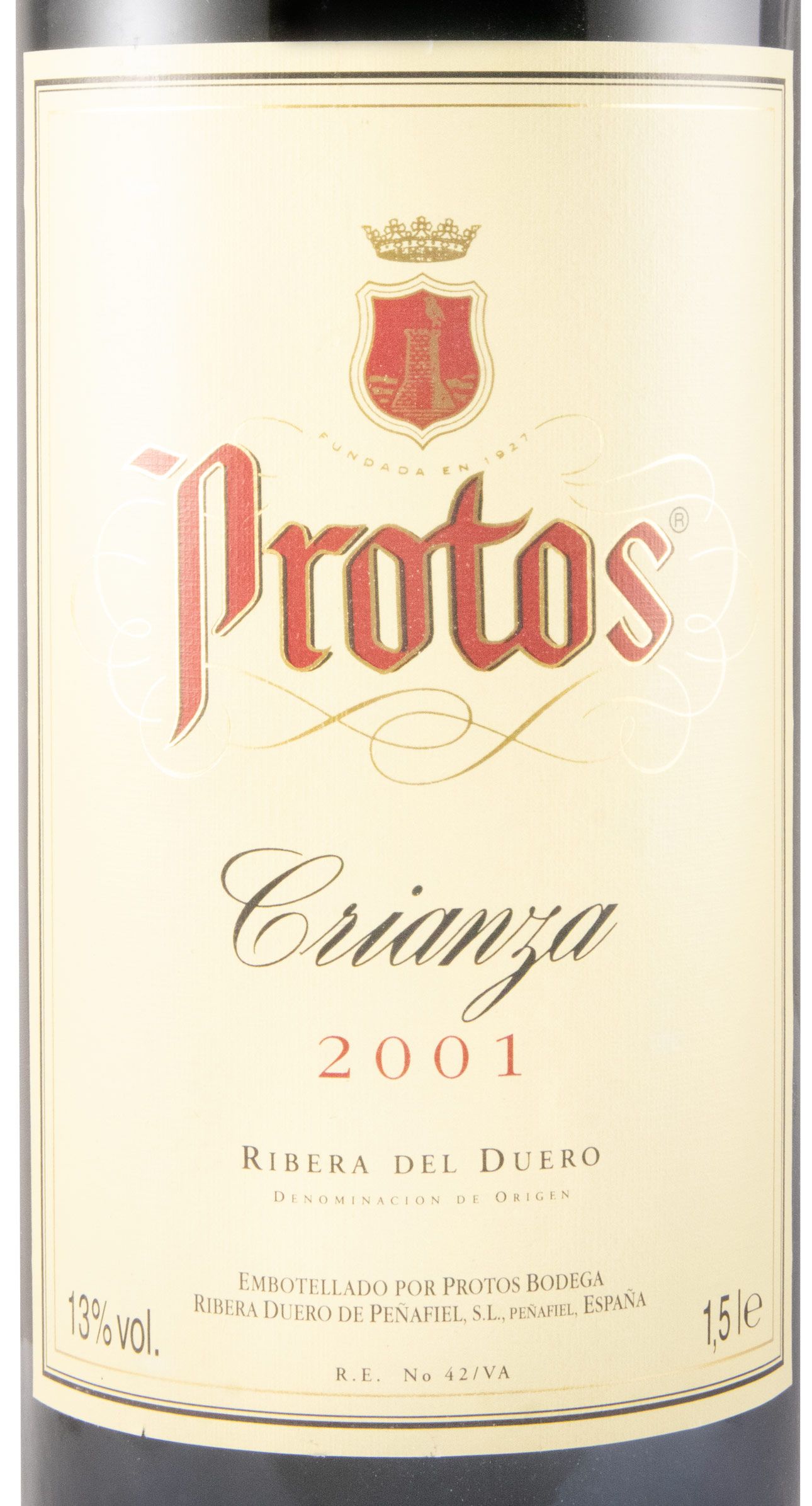 2001 Protos Crianza Ribera del Duero red 1.5L