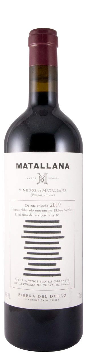 2019 Telmo Rodríguez Matallana Ribera del Duero biológico tinto