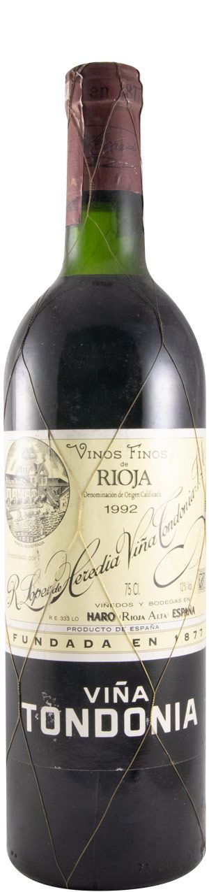 1992 López de Heredia Viña Tondonia tinto
