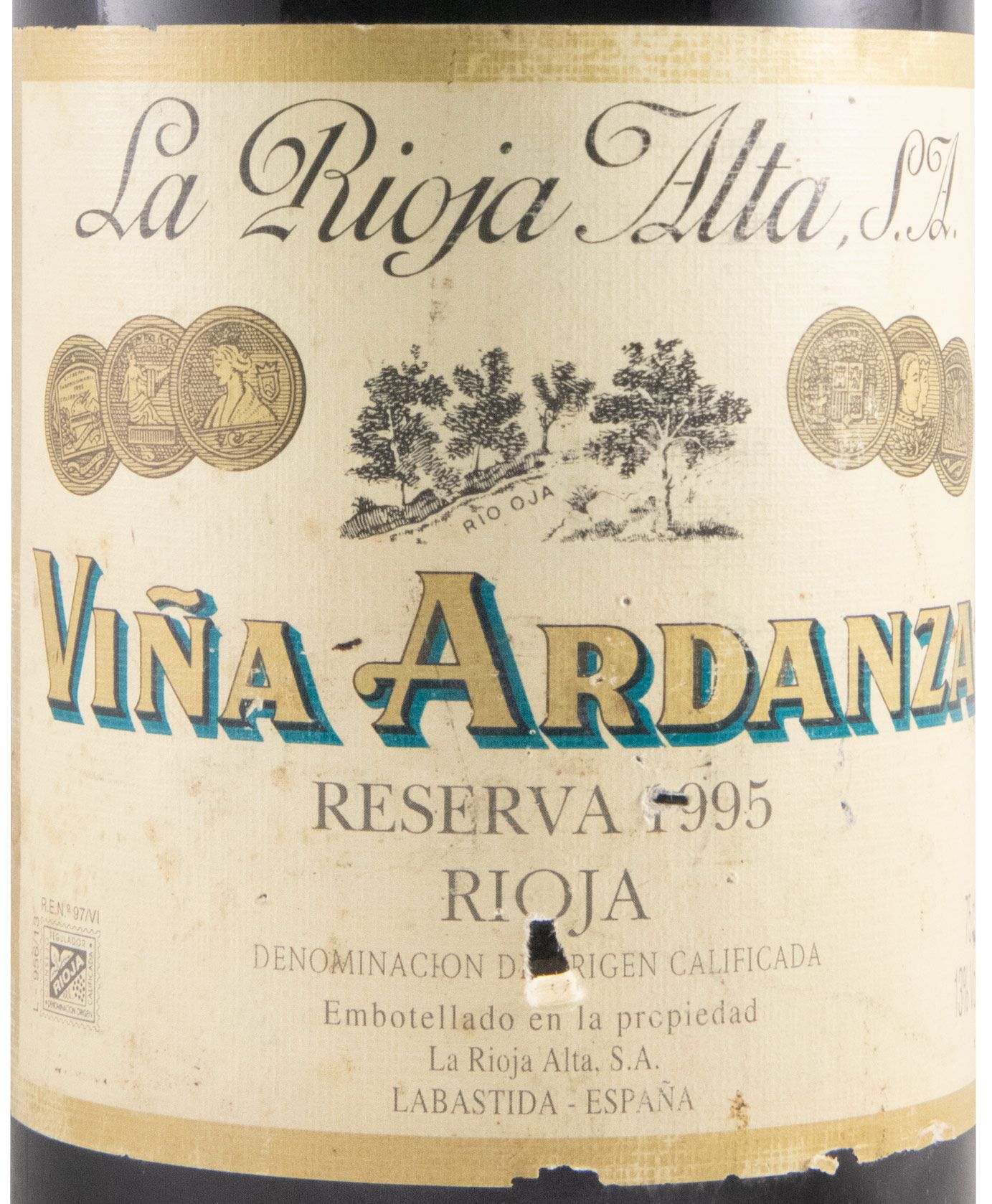 1995 La Rioja Alta Viña Ardanza Reserva tinto