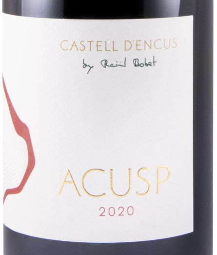 2020 Castell d'Encús Acusp red