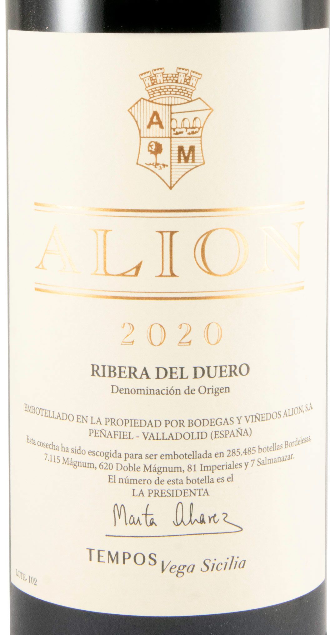 2020 Alión Cosecha Ribera del Duero tinto