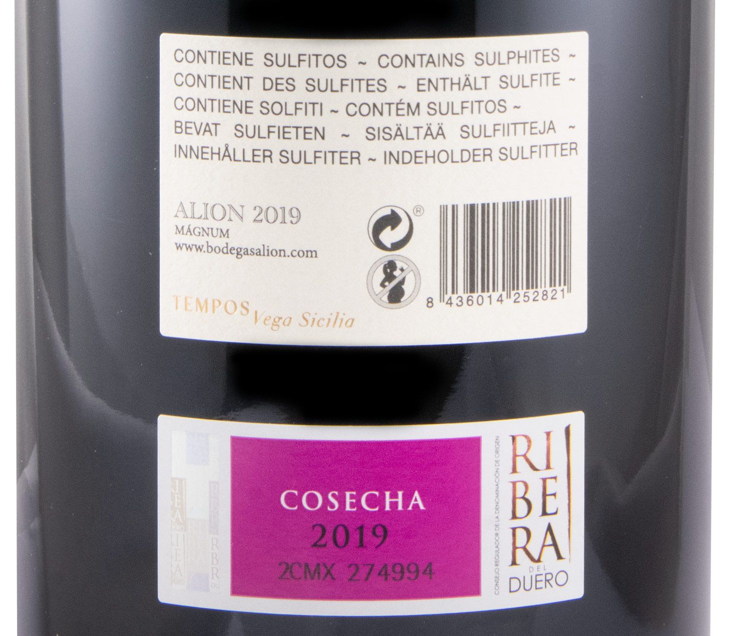 2019 Alión Cosecha Ribera del Duero tinto 1,5L