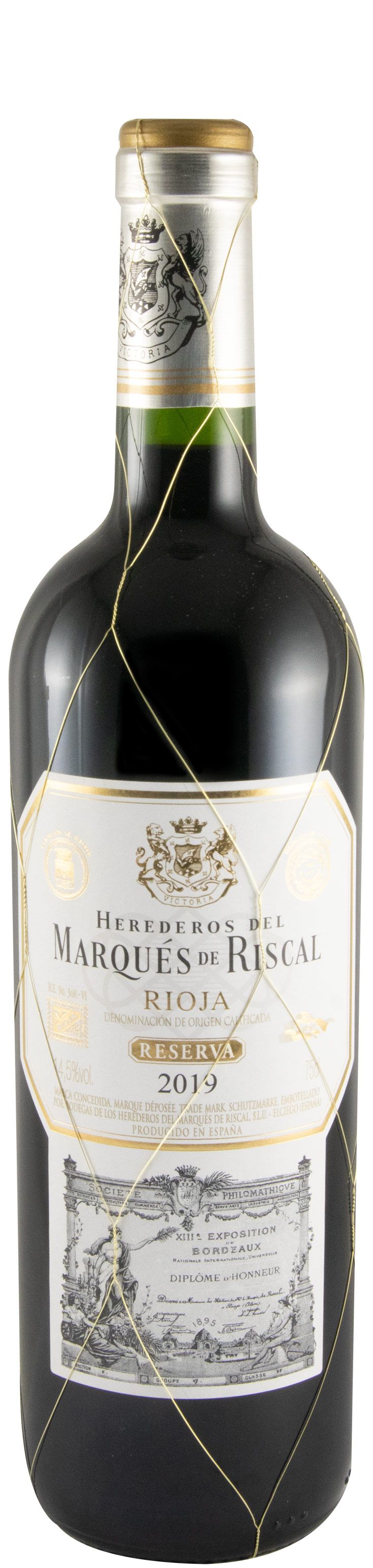 2019 Marqués de Riscal Reserva Rioja tinto